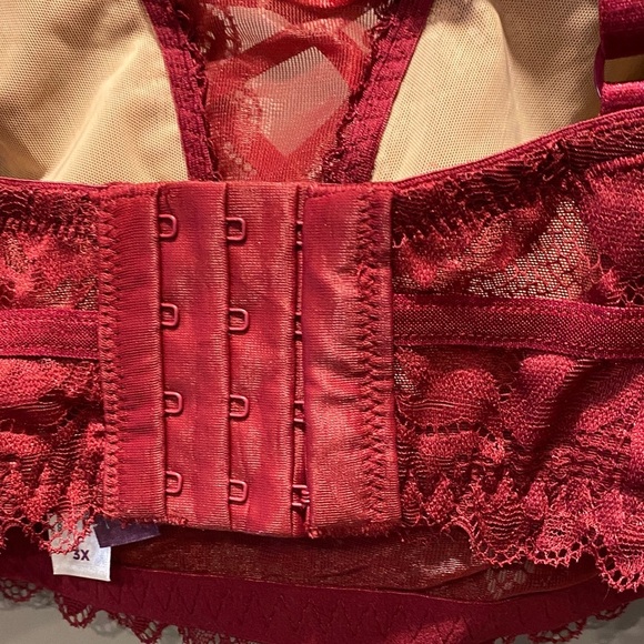 Adore Me Scarlet Lace Bralette 3X - Picture 5 of 7